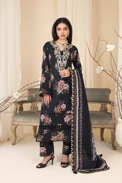 3 PIECE - EMBROIDERED KHADDAR MYS-3PW24-01